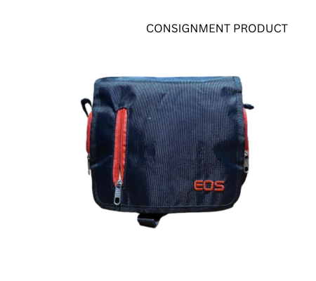 ::: USED ::: SHOULDER BAG BLACK LIST MERAH CANON EOS - CONSIGNMENT