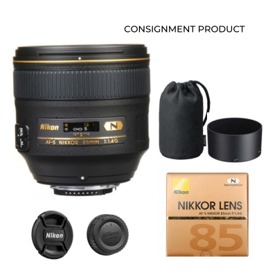 ::: USED ::: NIKON AF-S 85MM F/1.4G N - (MINT) - CONSIGNMENT