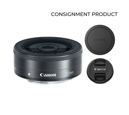 ::: USED ::: CANON EF - M 22MM F/2 (MINT - 721) CONSIGNMENT