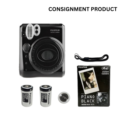 ::: USED ::: FUJIFILM INSTAX MINI 50S PIANO BLACK (EXCELLENT -314) CONSIGNMENT