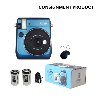 ::: USED ::: FUJIFILM INSTAX MINI 70 ISLAND BLUE (EXMINT - 651) CONSIGNMENT