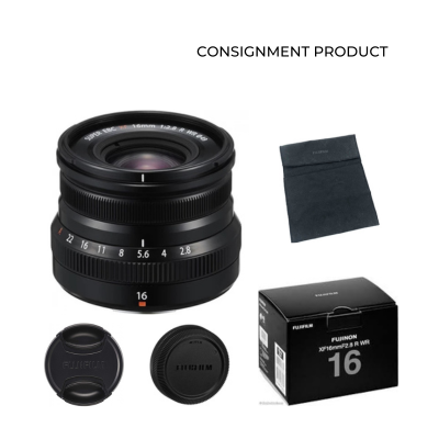 ::: USED ::: FUJIFILM XF 16MM F/2.8 R WR (VG TO E - 001) CONSIGNMENT