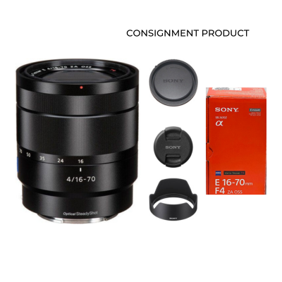 ::: USED ::: SONY E 16-70MM F/4 ZA (VERY GOOD - 257) CONSIGNMENT