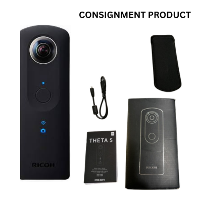 ::: USED ::: RICOH THETA S BLACK (EXCELLENT - 092) CONSIGNMENT