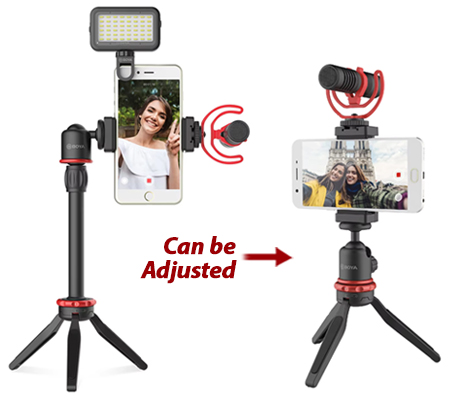 Boya BY-VG350 Vlogger Kit for Camera & Smartphone