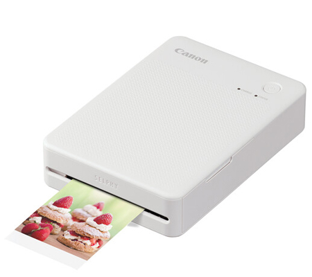 Canon Selphy QX20 Compact Photo Printer Sand White