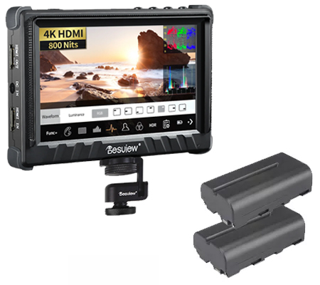 Desview P5II 5.5 Inch 4K Field Monitor Camera with Battery