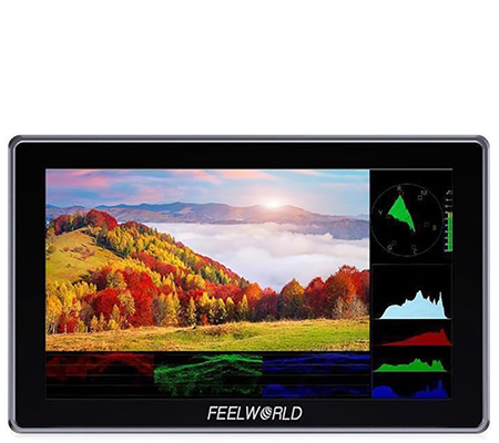 Feelworld H5 5.5 Inch 12G-SDI HDMI 2.0 Touchscreen Field Monitor Camera