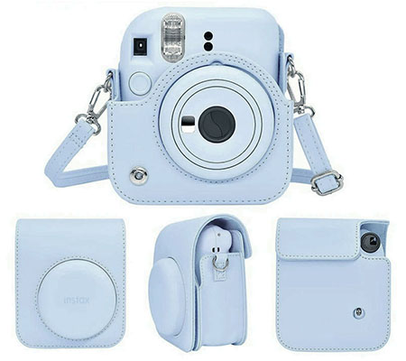 Fujifilm Instax Mini 12 Camera Case Pastel Blue