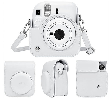 Fujifilm Instax Mini 12 Camera Case Clay White