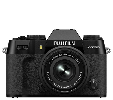 Fujifilm X-T50 kit 15-45mm f/3.5-5.6 Black