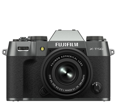 Fujifilm X-T50 kit 15-45mm f/3.5-5.6 Charcoal Silver