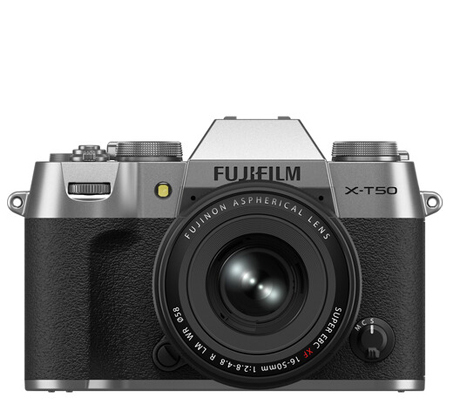 Fujifilm X-T50 kit 16-50mm f/2.8-4.8 Silver