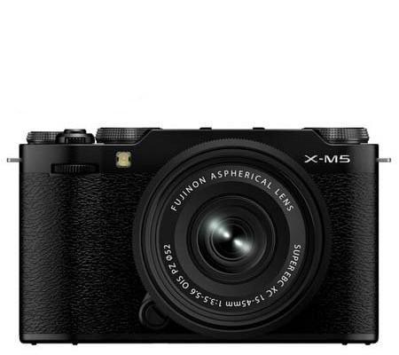 Fujifilm X-M5 kit 15-45mm f/3.5-5.6 Black