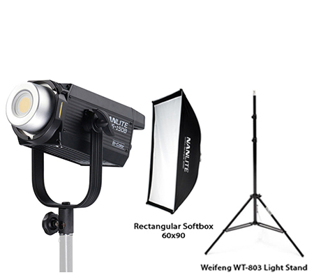 Nanlite FS-150B Bundling with Softbox + Light Stand