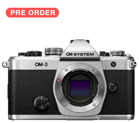 OM SYSTEM OM-3 Body Only Silver