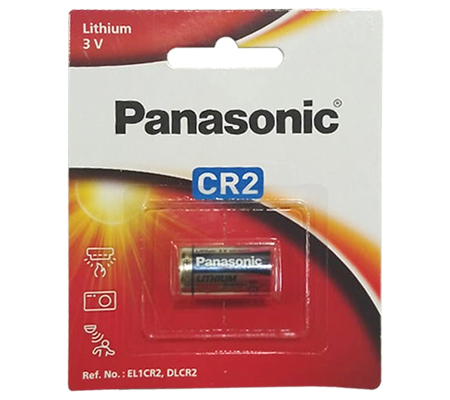 CR-2L/1BP  Pile CR2, 3V, Panasonic, Lithium Manganèse Dioxyde