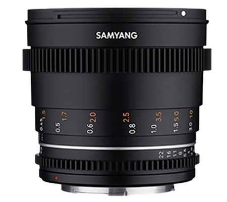 Samyang VDSLR 50mm T1.5 MK2 Cine Lens for Canon EF Mount Full Frame