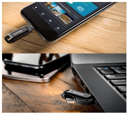 Sandisk Ultra Dual USB 3.0 64 Go