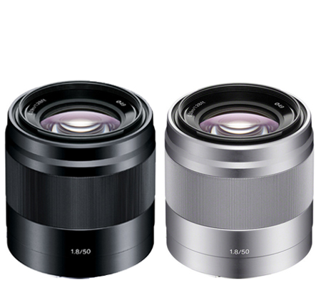 Sony E 50mm f/1.8 OSS Lens (Black)