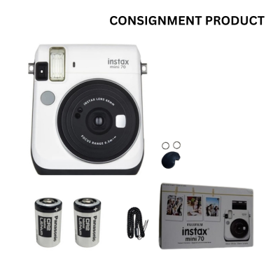 ::: USED ::: FUJIFILM INSTAX MINI 70 MOON WHITE (MINT - 541) CONSIGNMENT