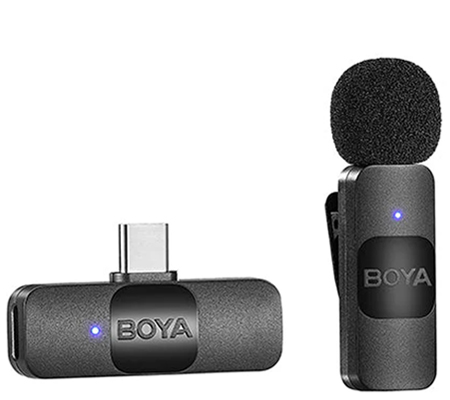 Boya BY-V10 Ultracompact Wireless Microphone for USB Type-C