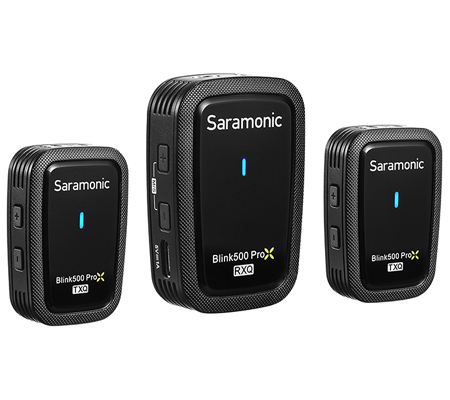 Saramonic Blink 500 Pro X Q20 TXQ+TXQ+RXQ Wireless Microphone for Camera & Smartphone