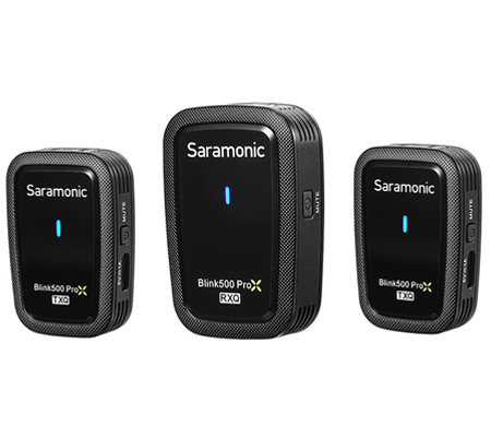 Saramonic Blink 500 Pro X Q20 TXQ+TXQ+RXQ Wireless Microphone for Camera & Smartphone