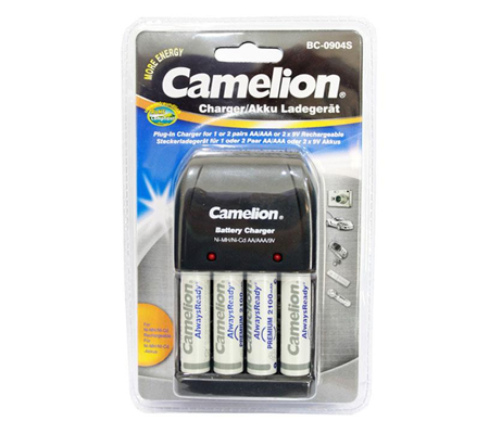 Camelion charger + battery 2100mah