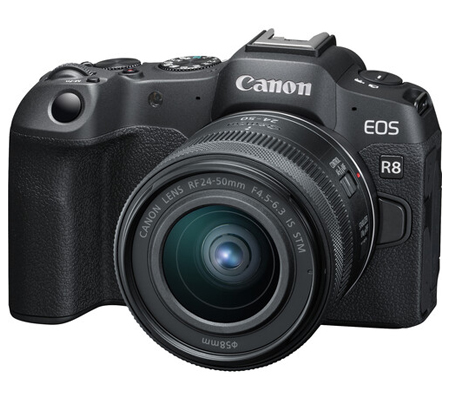 Canon EOS R8 kit RF 24-50mm f/4.5-6.3 IS STM Mirrorless Camera