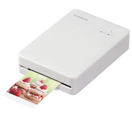 Canon Selphy QX20 Compact Photo Printer Sand White