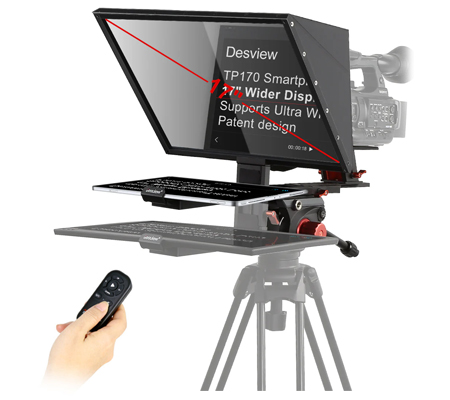 Desview TP170 Portable Universal Teleprompter Camera