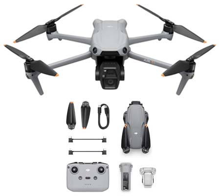 DJI Air 3S Drone Camera with RC-N3 Remote Controller