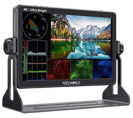 FeelWorld LUT11S 10.1 Inch 3G-SDI 4K HDMI Touchscreen Field Monitor