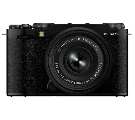 Fujifilm X-M5 kit 15-45mm Black Vlog Package