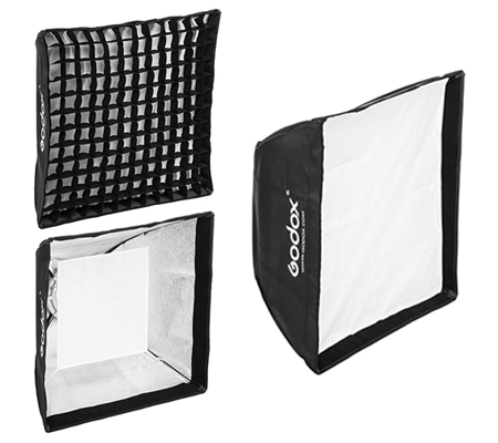 Godox Softbox SB-NBM6060 with Bowens Speed Ring and Grid (60x60cm)