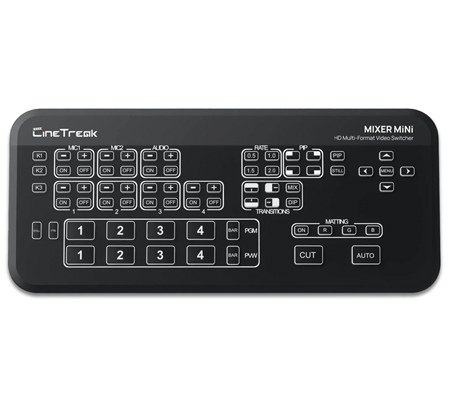 Cinetreak Mixer Mini HDMI FHD Live-Streaming Switcher