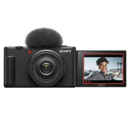 Sony  ZV-1F Vlogging Camera Black