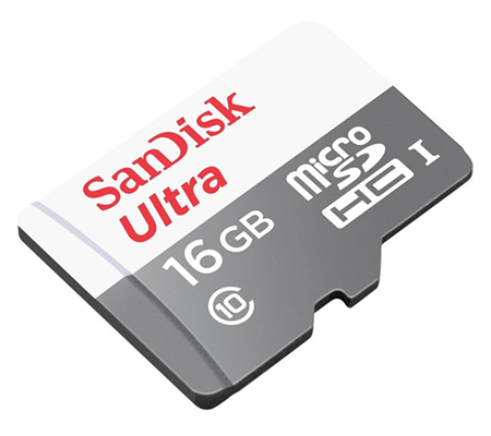 SanDisk Ultra Micro SDHC 16GB UHS-I (Read 80MB/s)