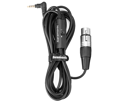 Saramonic SR-XLR35 XLR Female to 3.5mm TRRS Male Adapter Cable