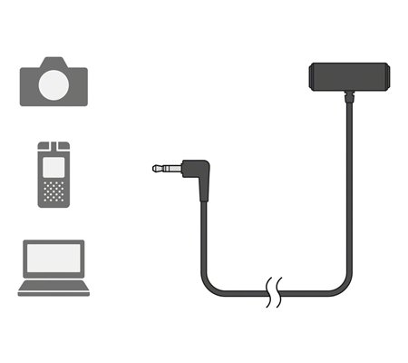 Sony ECM-LV1 3.5mm TRS Compact Stereo Lavalier Microphone