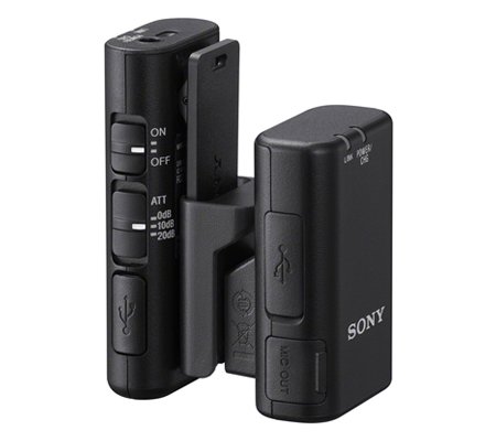 Sony ECM-W2BT Camera-Mount Digital Bluetooth Wireless Microphone