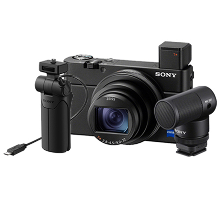 Sony Cyber-shot DSC-RX100 VII G with ECM-G1 Microphone