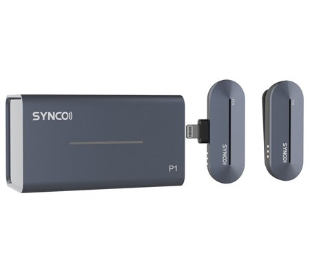 Synco P1L Single-Wireless Microphone for Lighting Stone Blue