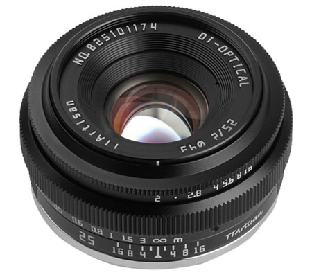 TTArtisan 25mm f/2 for Micro Four Third Mount