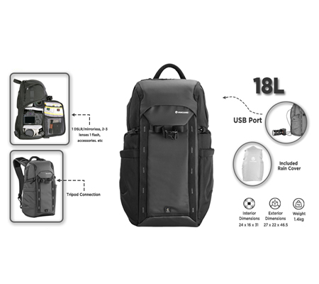 Vanguard Veo Adaptor S46 Backpack Black