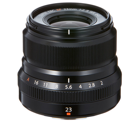 Fujifilm XF23mm f/2 R WR Black