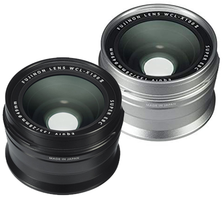 Fujifilm Wide Conversion Lens WCL-X100 II Black