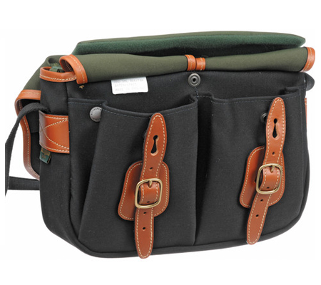 Billingham Hadley Small Black Tan 100% Handmade in England