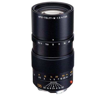 Leica 135mm f/3.4 APO-TELYT Elmar-M Black (11889)